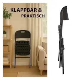 Trutzholm Campingstuhl 2er Set Grau