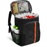 Kühltasche 28 Liter, Kühlrucksack, Großer Kühlrucksack Groß, Kühltasche Faltbar