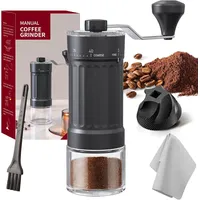 Manuelle Kaffeemühle, Handkaffeemühle Mit Hochpräzisen Keramik-Kegelmahlwerk, Ex