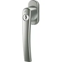 Roto Fenstergriff ROTOLINE - Sperrzylinder, 100 Nm - titan eloxiert