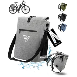 3in1 Fahrradtasche & Rucksack wasserdicht 25L "MAGNUM" - Vollreflektierend - 3 in 1 Fahrradtaschen,Bestseller,oft gekauft