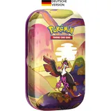 Pokémon -Sammelkartenspiel: Mini-Tin-Box Karmesin & Purpur - Nebel der Sagen - Beatori (2 Boosterpacks & 1 Stickerbogen)