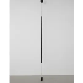Nova Luce Elettra 1-flg. 300 cm schwarz
