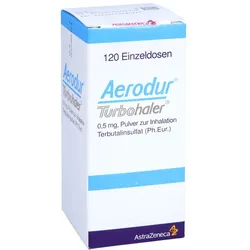 Aerodur Turbohaler ohne Treibgas 120 ED 120 Sp