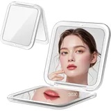 Vergrösserungsspiegel, Handspiegel, 30 Fach Schminkspiegel Mit Vergrößerung, 8.5