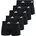 Trunks Cotton schwarz/weiß S