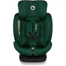 lionelo Bastiaan i-Size Kindersitz ab Geburt 0-36 kg Isofix Top Tether 360 Grad drehbar Rückwärts Vorwärts Seitenschutz 5-Punkt-Sicherheitsgurte Dri-Seat (Grünwald)