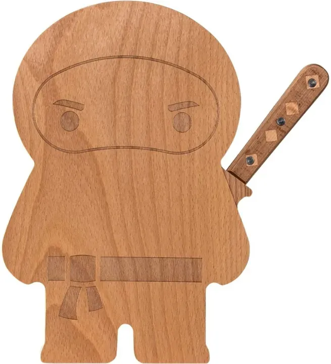 OTOTO Schneidebrett und Messerset - Ninjia
