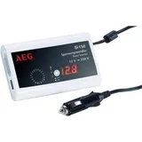 AEG Spannungswandler SI 150 mit LCD-Display, 150 Watt und USB-Ladebuchse - inklusive iPod-Ladekabel, mit TÜV/GS, CE