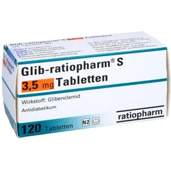 Glib-ratiopharm S 3,5 mg Tabletten 120 St