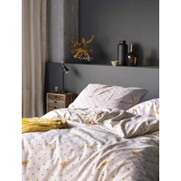 IRISETTE Panda 8496 goldfarben 135 x 200 cm + 80 x 80 cm