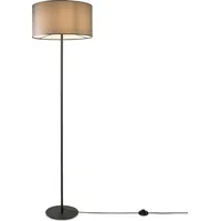 Paco Home Luca Canvas UNI Color 1 E27 Schwarz