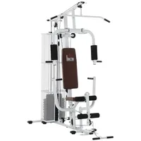 Homcom Kraftstation weiß, 150x110x210cm