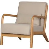 Woood Sessel Mark Webstoff 67 x 75 x 0 cm Beige