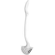 Haug Bürsten Haug WC-Rundbürste mit borstiger Kratzfläche, gebogen zur Syphonreinigung, Ø80 mm - Made in Germany