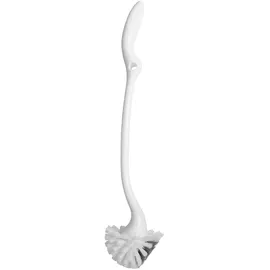 Haug Bürsten Haug WC-Rundbürste mit borstiger Kratzfläche, gebogen zur Syphonreinigung, Ø80 mm - Made in Germany