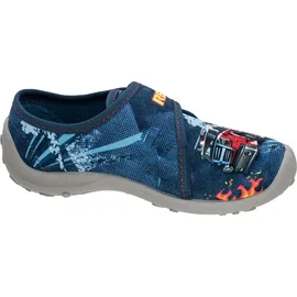Fischer Hausschuh Blau 25