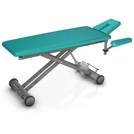 hwk therapieliegen Elektrische Therapieliege ""Solid E4"", 80 cm, Agave, Graualuminium