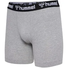 hummel Hmlboxers Boxershorts grau L 2er Pack