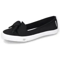 Dockers Sneaker Ballerinas, Freizeitschuh mit auffälliger Schleife, Gr. 38,