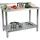 Royal Catering Edelstahl Arbeitstisch - 120 x 60 cm 250 kg Aufkantung
