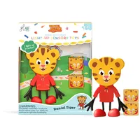 Usorteret Glo Pals Daniel Tiger Leuchtfiguren Set mit 2 Leuchtwürfeln