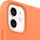 Apple iPhone 12 mini Silikon mit MagSafe kumquat