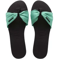 Havaianas You St Tropez Basic Flipflop, Nero/Verde, 37/38EU