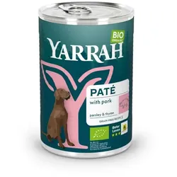 Yarrah Hund Pastete - Schwein bio 400g