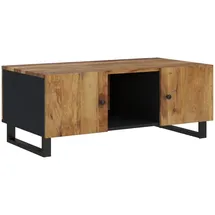 vidaXL Couchtisch 100x54x40 cm Massivholz Mango & Holzwerkstoff