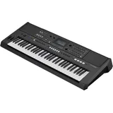 Yamaha PSR-E583 Keyboard – Modernes Performance-Keyboard mit 61 anschlagdynamischen Tasten, 890 Voices, 345 Styles, Modulationsrad und leistungsstarken Lautsprechern – Schwarz