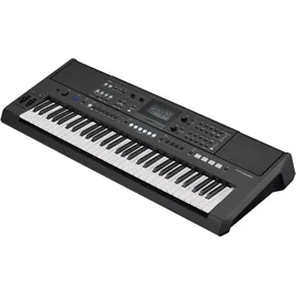 Yamaha PSR-E583 Keyboard – Modernes Performance-Keyboard mit 61 anschlagdynamischen Tasten, 890 Voices, 345 Styles, Modulationsrad und leistungsstarken Lautsprechern – Schwarz
