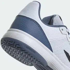 adidas Courtflash Tennis Shoes-Low (Non Football), FTWR White/core Black/Crew Blue, 32 EU