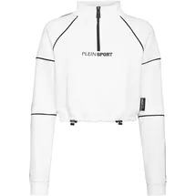 Plein Sport Sweatjacke mit, weiß L