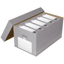 Elba tric 100333273 37x32,2x62,2cm Wellpappe grau/weiß