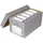 Elba tric 100333273 37x32,2x62,2cm Wellpappe grau/weiß
