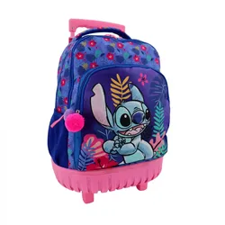 Lilo & Stitch Kinder Trolley Rucksack Perfekt Schule,