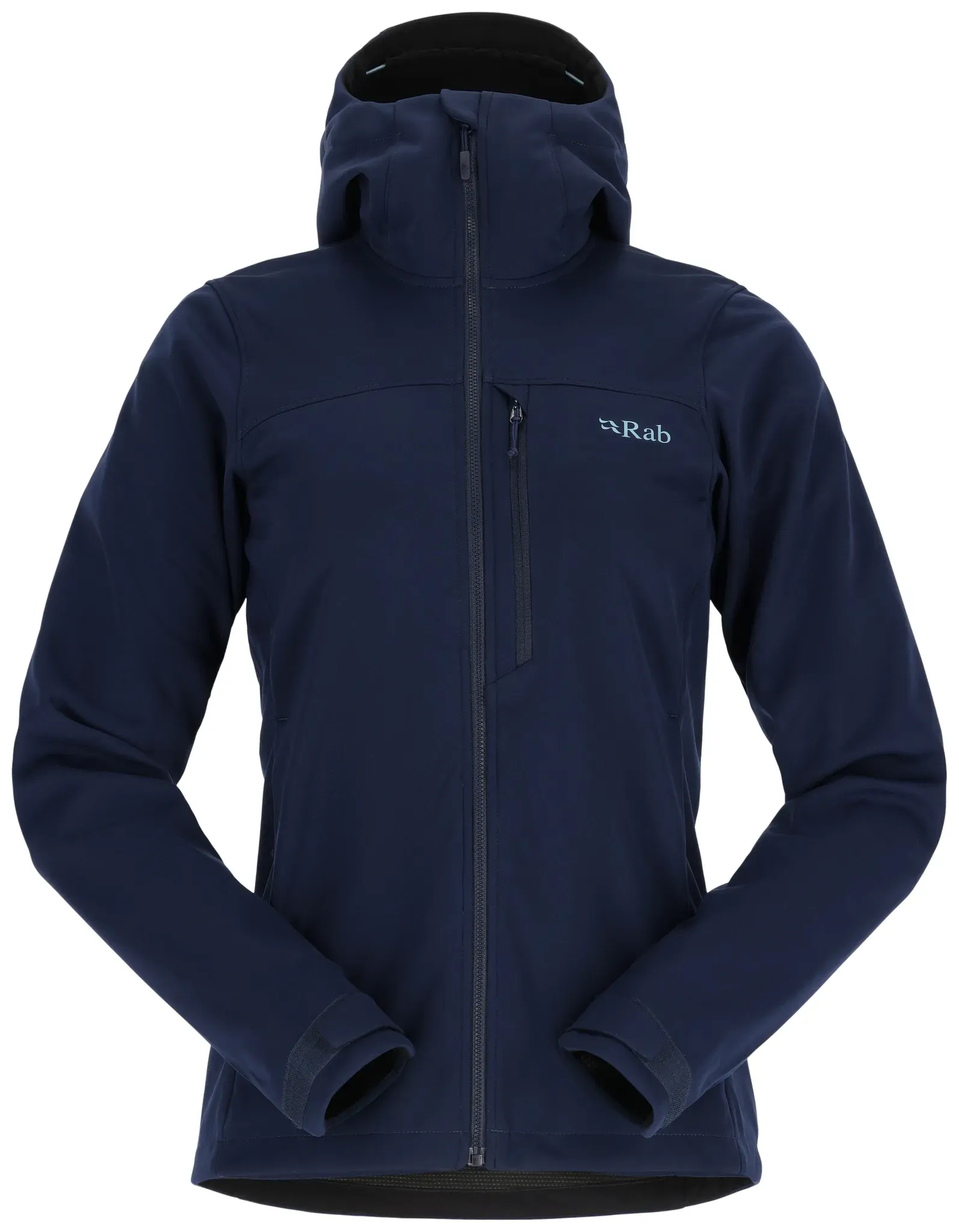Rab Damen Windjacke Scimitar Windstopper Jacket - M - Deep Ink