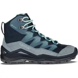 Lowa Maddox Pro GTX Mid Kinder Navy/Rauchblau 38