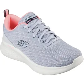 SKECHERS Skech Lite Pro Damen Weite M Schiefer Mesh Neon Pink Trim 37