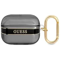GUESS GUAPHHTSK AirPods Pro Cover schwarz/schwarz Strap Collection - Schwarz