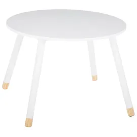 Atmosphera Kindertisch Douceur 60 x 43 cm MDF lackiert weiß