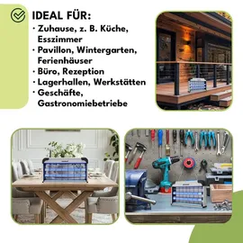 krumad Insektenvernichter Elektrisch 30W 300 m2