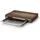 Continenta Schneidebrett Walnuss mit Edelstahl-Schublade 48 x 32,5 cm Braun