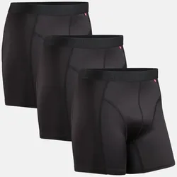 SPORT BOXERSHORTS - 3-Pack - Schwarz - S