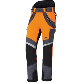 PSS Schnittschutzhose X-treme Air orange/grau, Größe 64