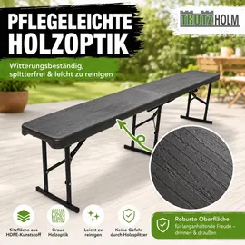 Trutzholm Bierbank 180 x 0 x 0 cm Grau
