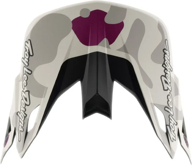 Troy Lee Designs Se5 Composite Motocrosshelmschirm Myth Flo Gelb - Einheitsgröße Erwachsene