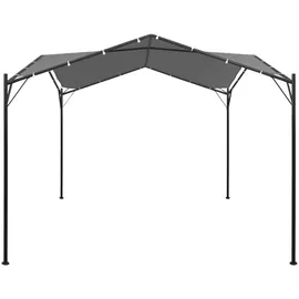 vidaXL Gartenpavillon 4 x 4 m anthrazit