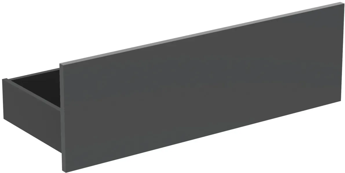Ideal Standard obere Schublade 80cm Eurovit+ Hochglanz grau lackiert, RF020TI RF020TI
